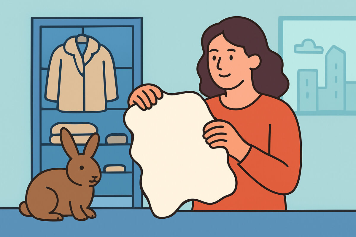 Kaninnahka materiaalina – kevyt ja edullinen